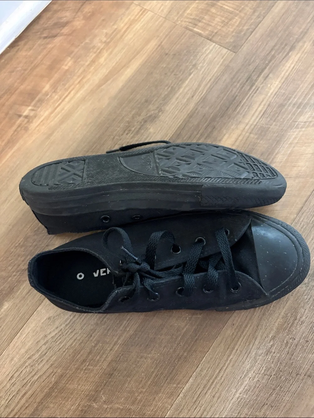 Converse Black Kids Low Top Sneakers